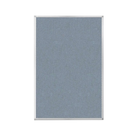 Versare Hush Panel Configurable Cubicle Partition 6' x 4' Powder Blue Fabric 1850644